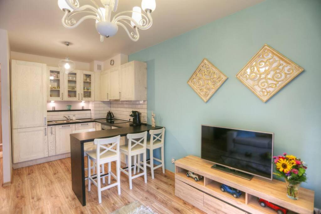 Ekskluzywny Apartament W Centrum Z Balkonem I Parkingiem 크라쿠프 외부 사진