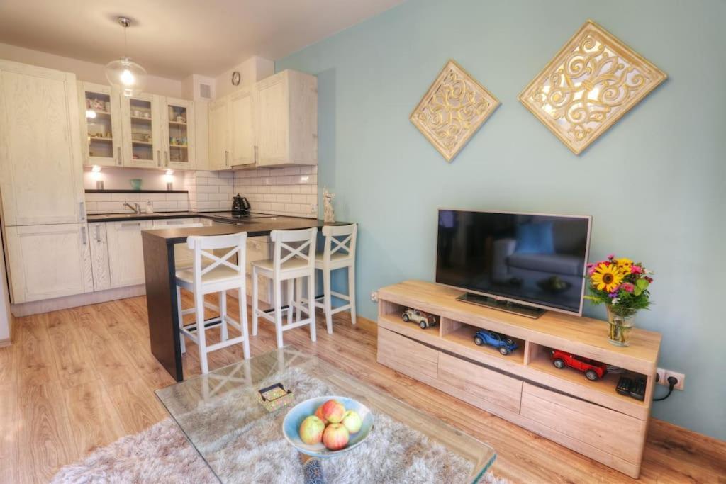 Ekskluzywny Apartament W Centrum Z Balkonem I Parkingiem 크라쿠프 외부 사진
