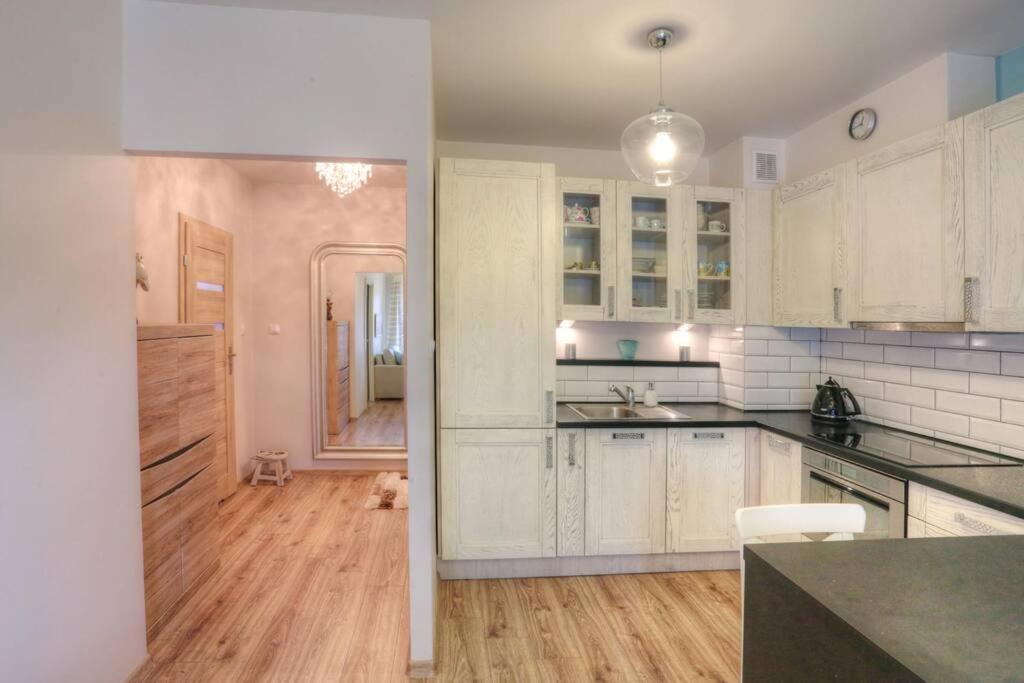 Ekskluzywny Apartament W Centrum Z Balkonem I Parkingiem 크라쿠프 외부 사진